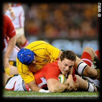 Australia Wales 2nd Test George North try